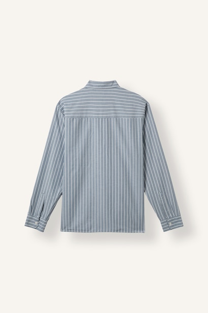 Regular Fit Woven Long Sleeve Shirt