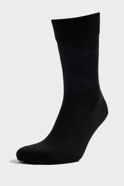 جوارب طويلة رجالي خفيف - قطعتين