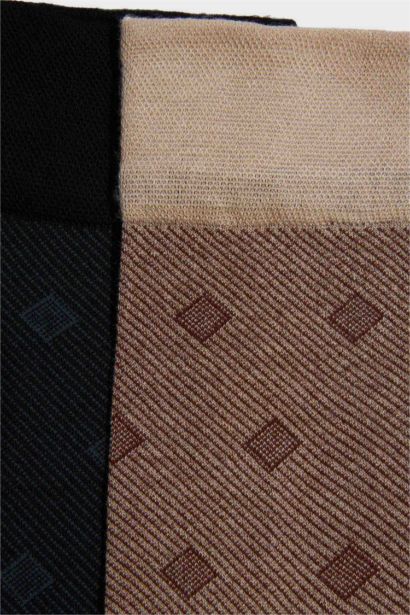 جوارب طويلة بريميوم رجالي قطن - قطعتين