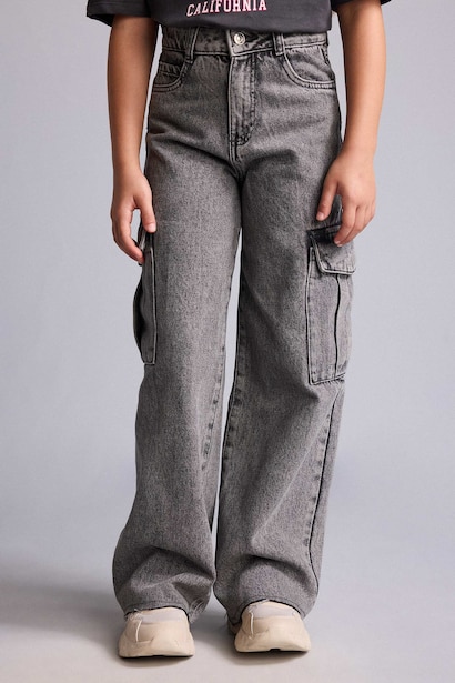 Джинсы карго Wide Leg