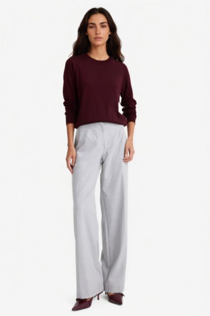 Regular Fit Bisiklet Yaka Triko Kazak