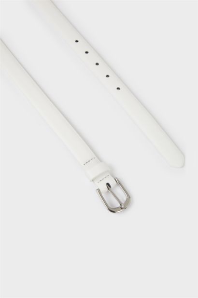 حزام نسائي جلد صناعي - 3 قطع