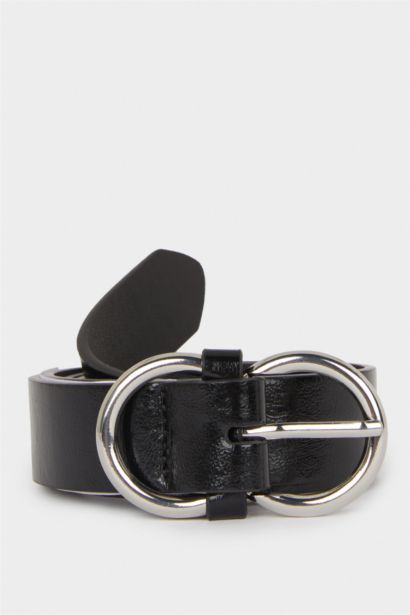 حزام نسائي جلد صناعي