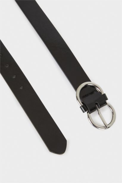 حزام نسائي جلد صناعي