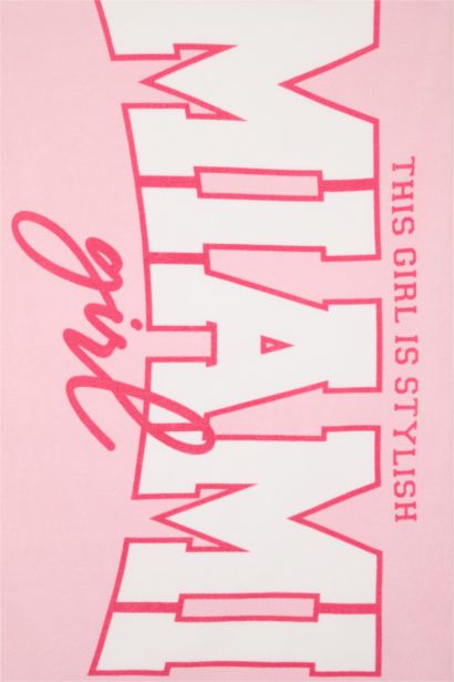 منشفة بحر بناتي منسوج