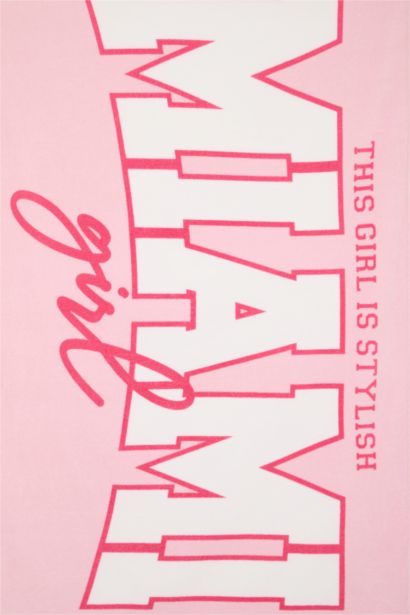 Girl Patterned Woven Beach Towel