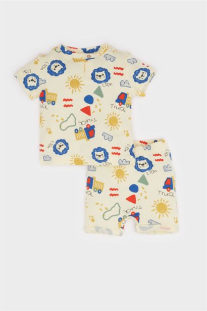 Ensemble T-shirt et Short à motifs pour bébé garçon
