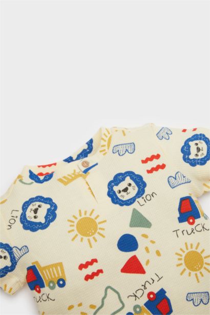 Ensemble T-shirt et Short à motifs pour bébé garçon
