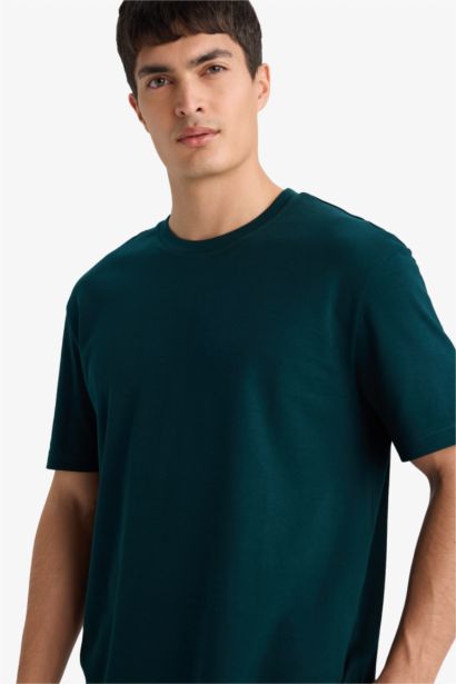 Regular Fit Crew Neck Short Sleeved T-shirt