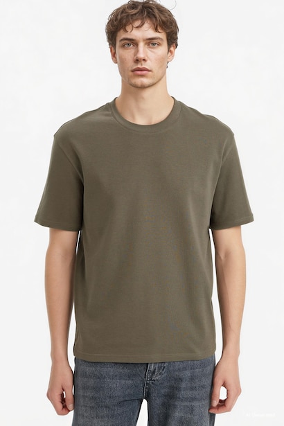 Ultra Yumuşak %100 Pamuk REGULAR FIT Basic Tişört