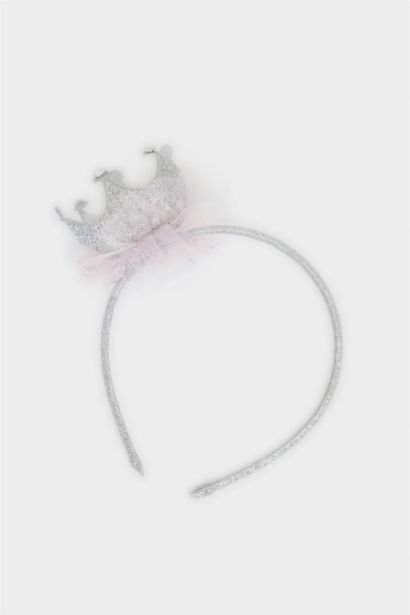 Детский ободок с деталью в виде короны принцессы