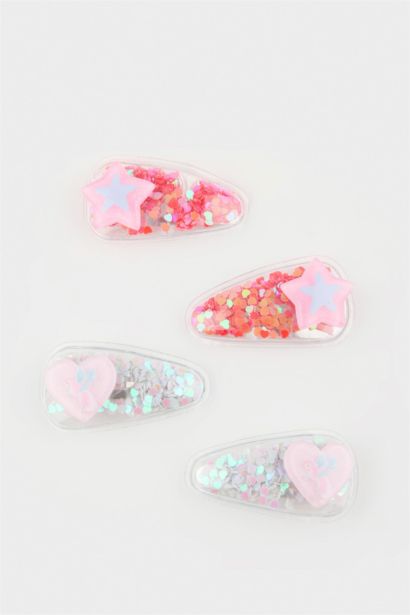 Lot de 4 Barrettes pour fille