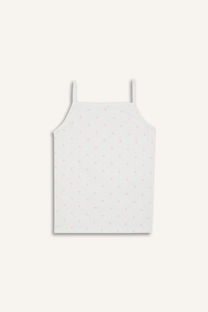 Girl Patterned 2 Piece Undershirts