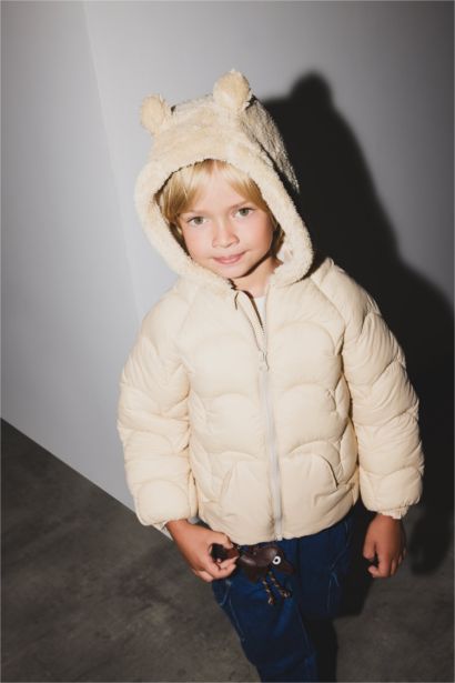 Baby Boy Hooded Puffer Jacket