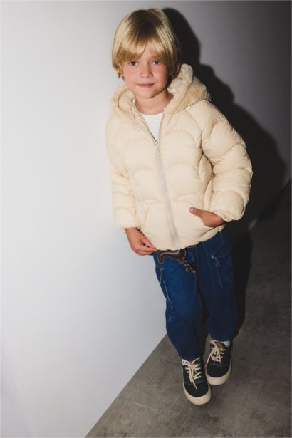 Baby Boy Hooded Puffer Jacket