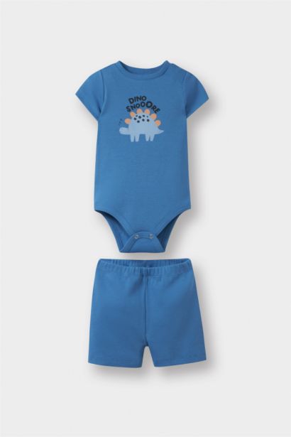 Ensemble Body imprimé dinosaure et Short pour  garçon