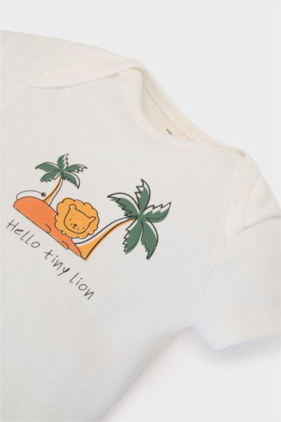 Baby Boy Short Sleeve Short Sleeve Snap Body