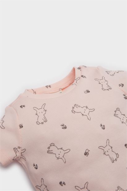 Ensemble Body et Short imprimé pour bébé fille