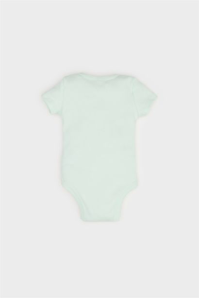 Baby Girl Short Sleeve Snap Body