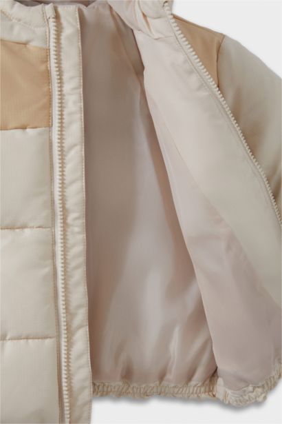 Baby Boy Hooded Waterproof Puffer Jacket