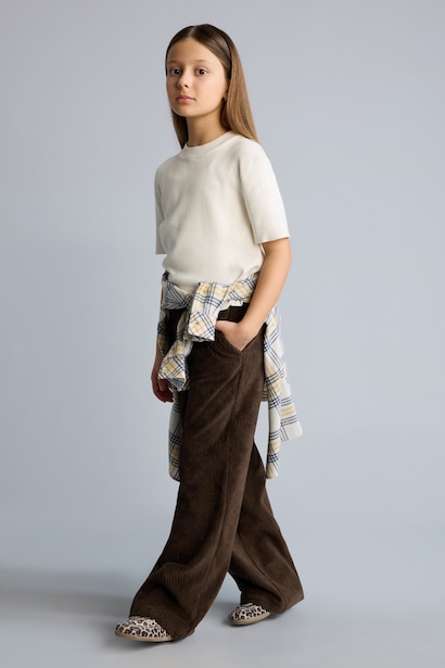 Pantalon Velours Côtelé