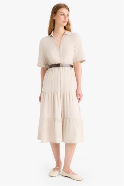 жейде мойыны 3/4 Жең Қысқа жеңді тоқылған көйлек