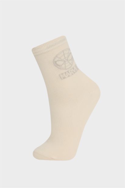 Lot de 2 Chaussettes longues en coton Spiderman pour garçon