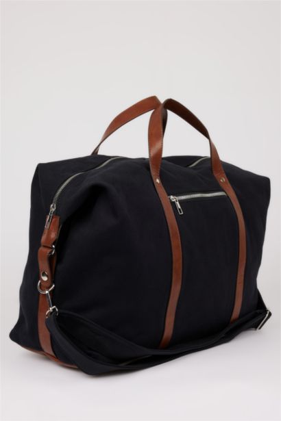 Erkek Kanvas Spor Ve Seyahat Çantası