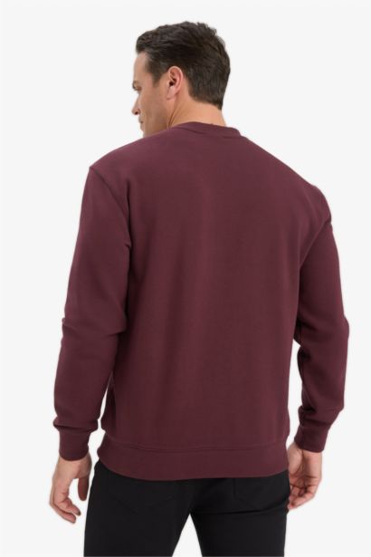 %100 Pamuk Basic Sweatshirt