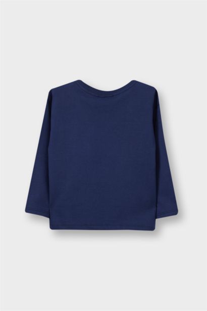 تيشيرت سادة ولادي ردن طويل قصة عادية بياخة مستديرة