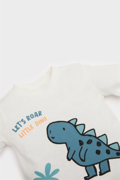 Ensemble T-shirt et Short à imprimé dinosaure pour bébé garçon