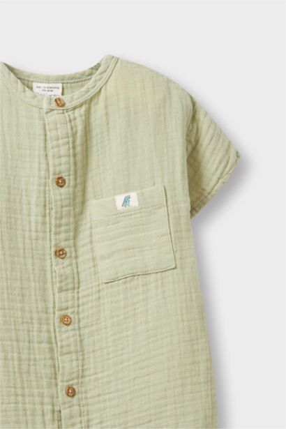 Combinaison à boutons pour bébé garçon