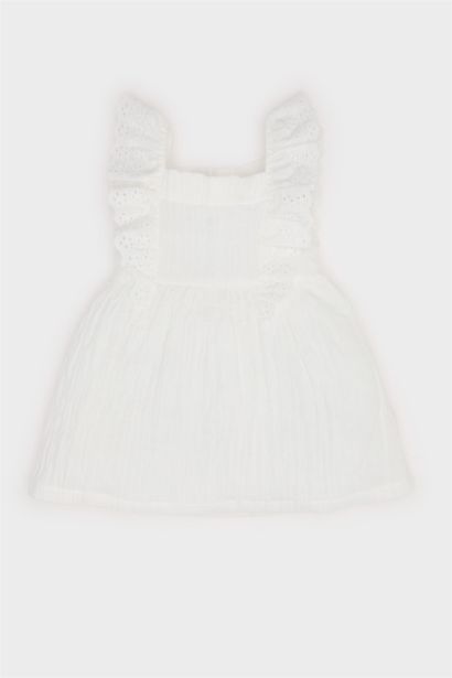 Платье без рукавов из поплина для девочек для малышей