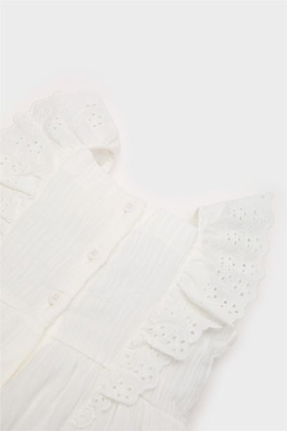 Платье без рукавов из поплина для девочек для малышей