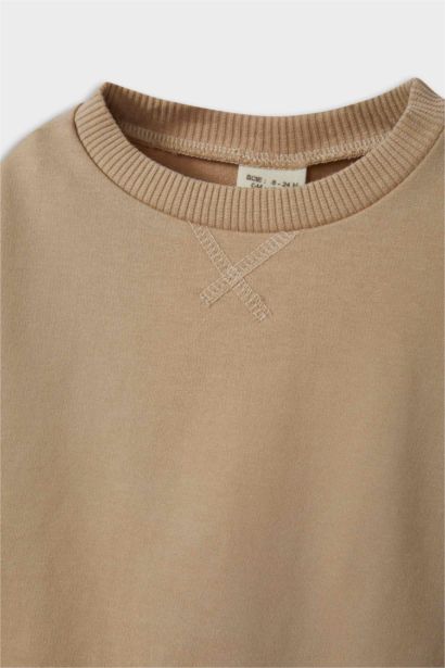 Baby Boy Basic Sweatshirt Sweatpants 2 Piece Set