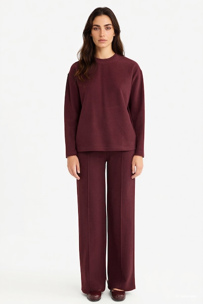 Straight Fit Trousers