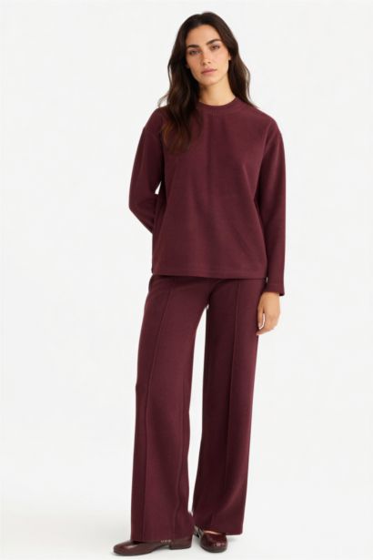 Straight Fit Trousers