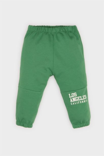 Baby Boy Printed T-shirt Elastic Waist Sweatpants 2 Piece Set