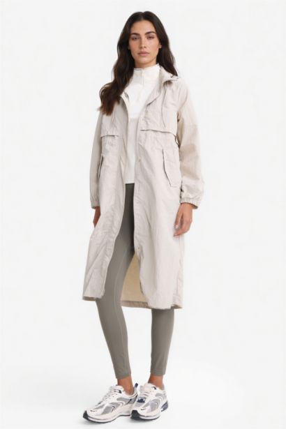 Дождевик Regular Fit с капюшоном