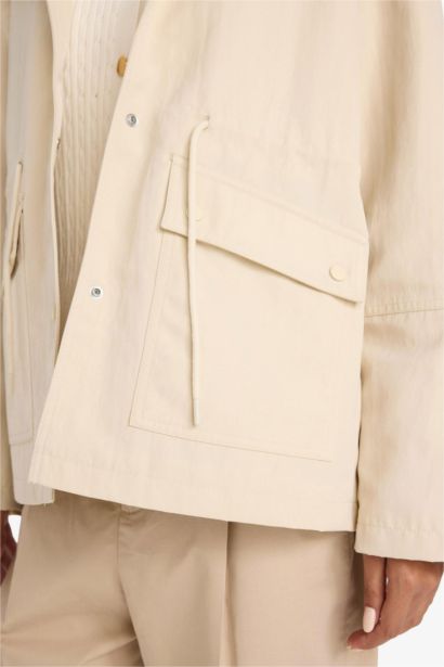 Дождевик с капюшоном стандартного покроя