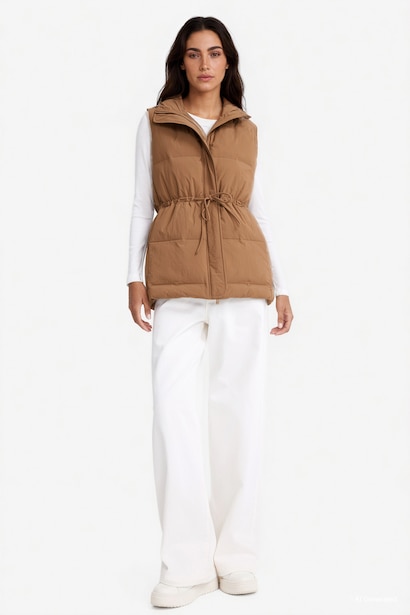 Жилет Regular Fit с капюшоном