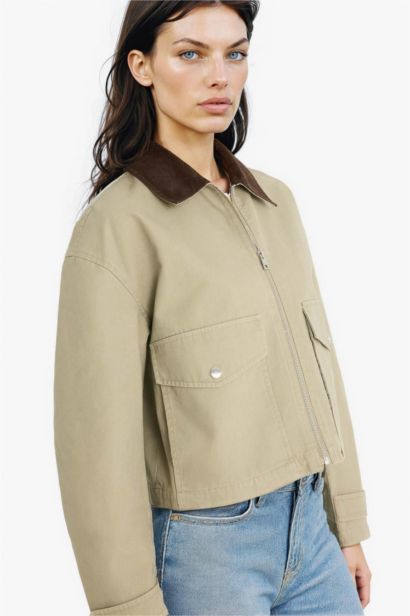 поло жаға Пальто