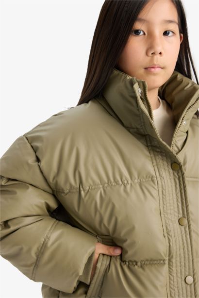 Girl Zip-Up Puffer Jacket