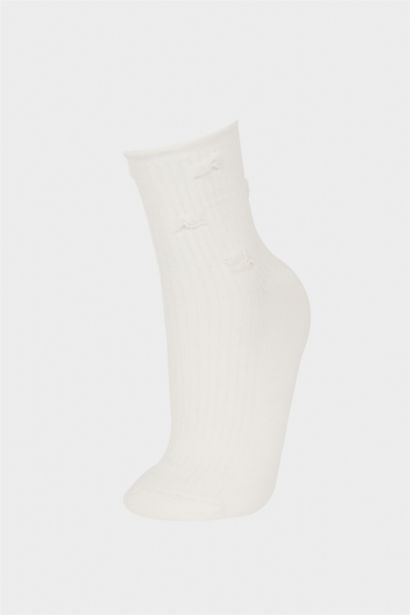Woman Seamless 2 Piece Cotton Ankle Socks