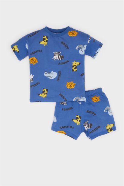 Baby Boy T-Shirt Shorts 2 Piece Set