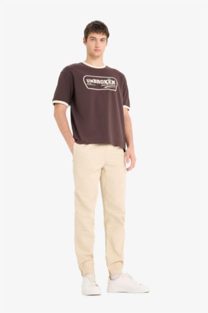 jogger Three Pockets Gabardine Trousers