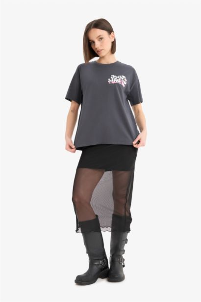 Oversize Fit Short Sleeve T-Shirt