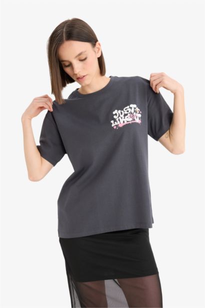 Oversize Fit Short Sleeve T-Shirt