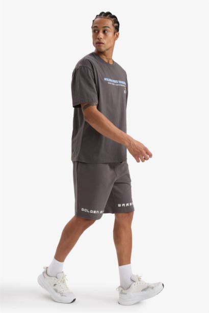 Шорты DeFactoFit NBA Golden State Warriors стандартной длины и посадки.