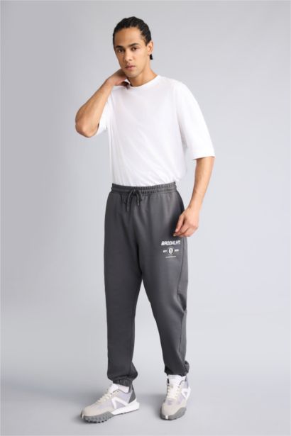 NBA Brooklyn Nets Standart Fit Cepli Jogger